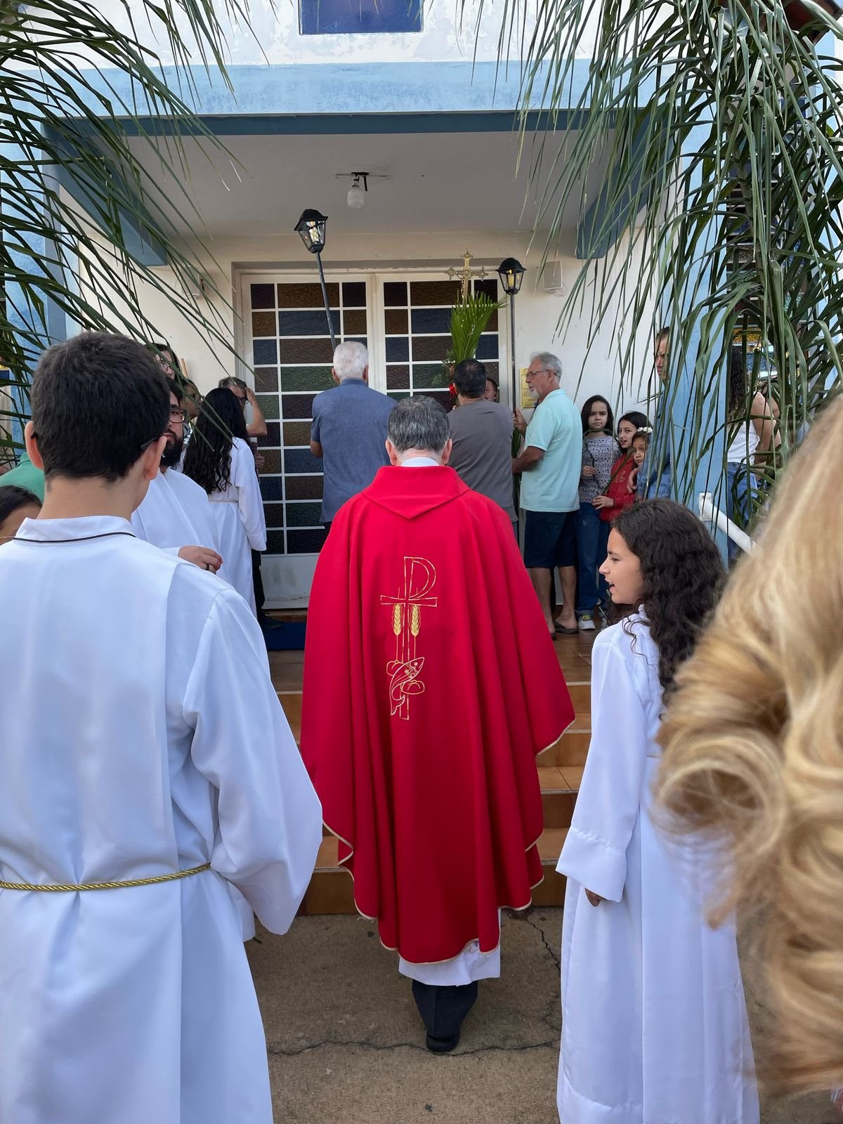 Domingo de Ramos 2025 - Procissão e missa